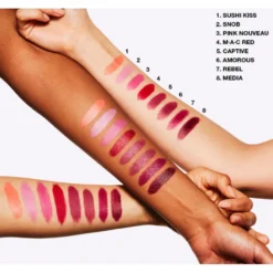 MAC Cosmetics Satin Lipstick Mac Red -Vitaal Glam Verkoopwinkel 1014006 4