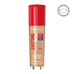 Rimmel London Foundation Lasting Finish 210 Golden Beige -Vitaal Glam Verkoopwinkel 1019170 3