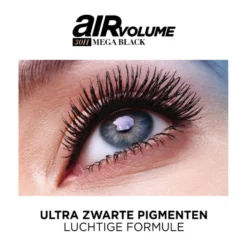 L'Oreal Lu0027Oréal Air Mega Volume 30H Mascara Extra Black -Vitaal Glam Verkoopwinkel 1037250 2