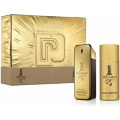 Paco Rabanne 1 Million Giftset Eau De Toilette 100 Ml + Deo Spray 150 Ml