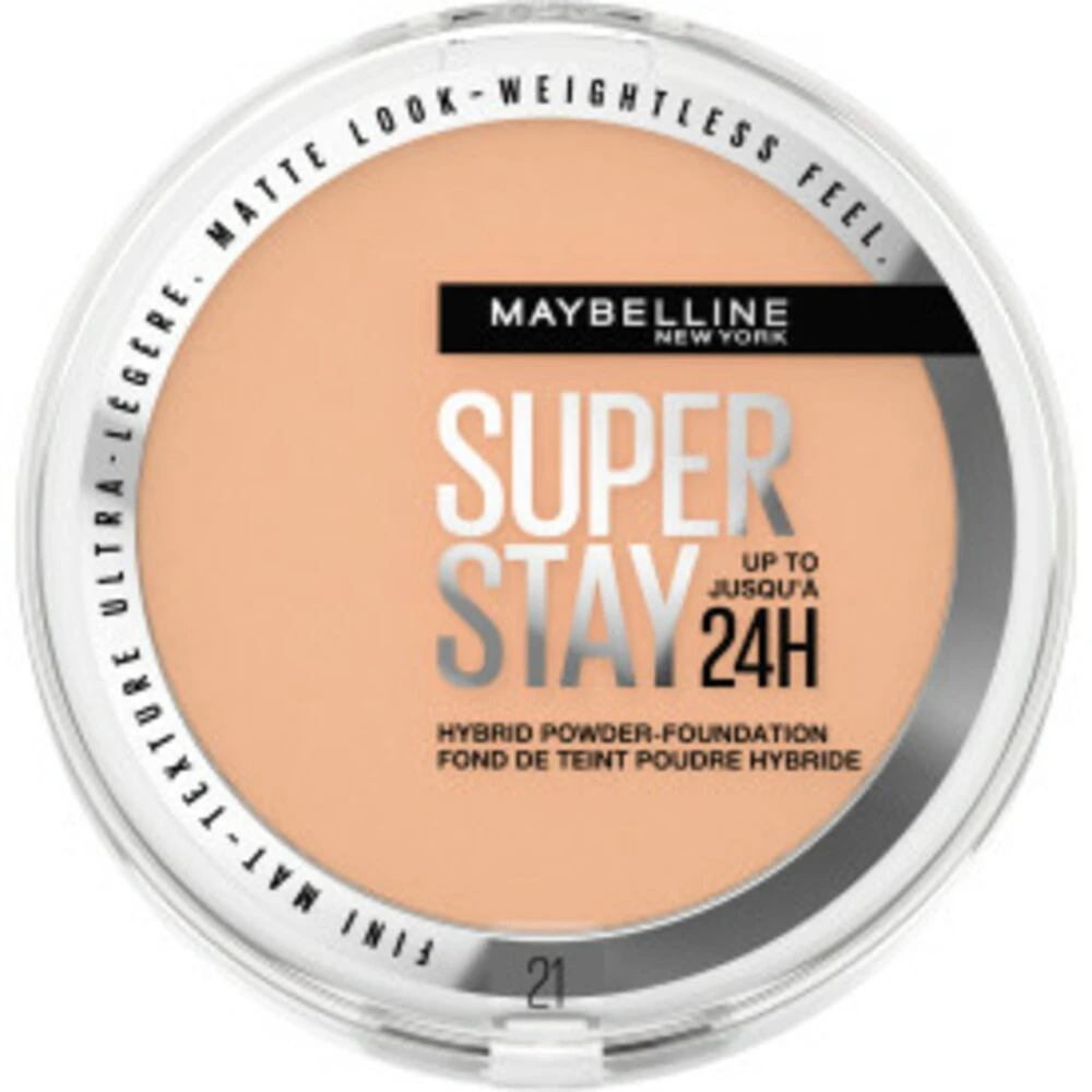 Maybelline SuperStay 24H Hybrid Powder Foundation 21 3 Maybelline SuperStay 24H Hybrid Powder Foundation 21
