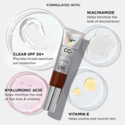 IT Cosmetics CC+ Full Coverage Foundation SPF 50+ Deep 11 IT Cosmetics CC+ Full Coverage Foundation SPF 50+ Deep -Vitaal Glam Verkoopwinkel 1072756 5