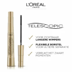 L'Oreal Lu0027Oréal Telescopic Black Mascara -Vitaal Glam Verkoopwinkel 969158 2