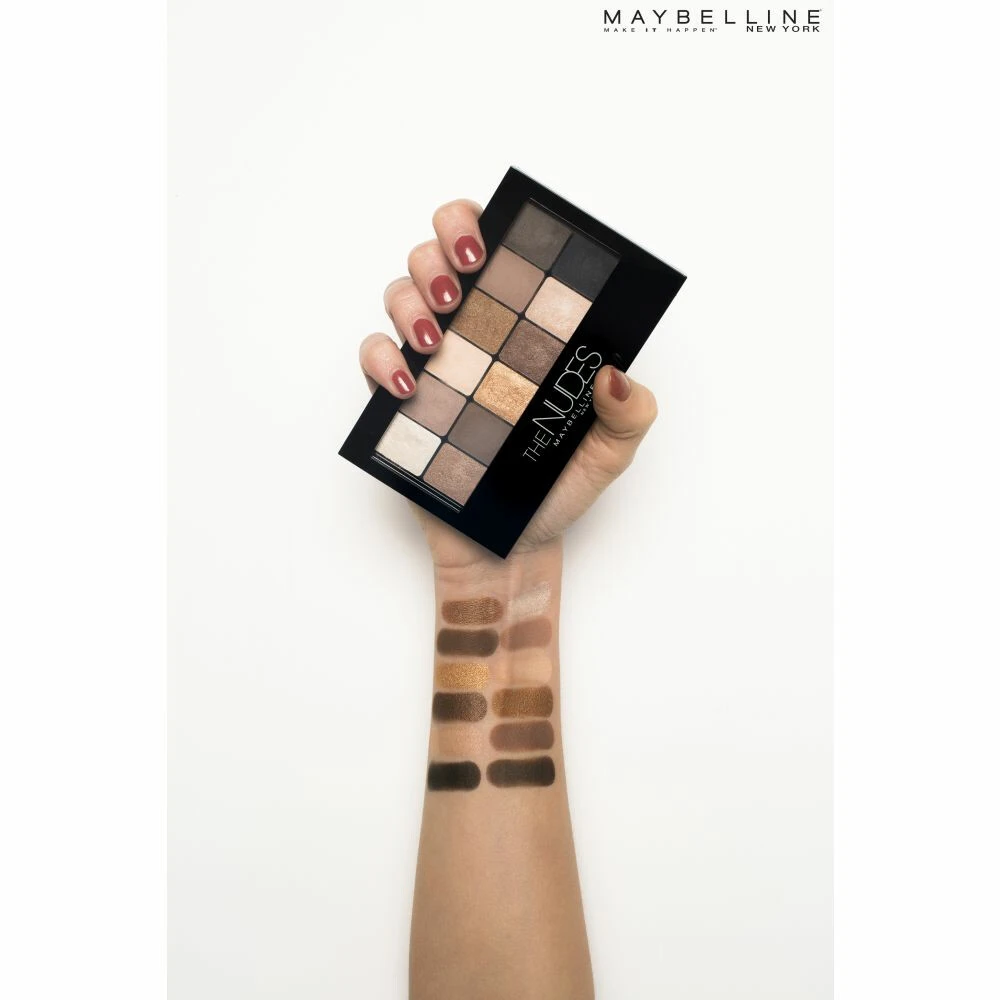 Maybelline Oogschaduw Palette The Nudes 4 Maybelline Oogschaduw Palette The Nudes - Afbeelding 2