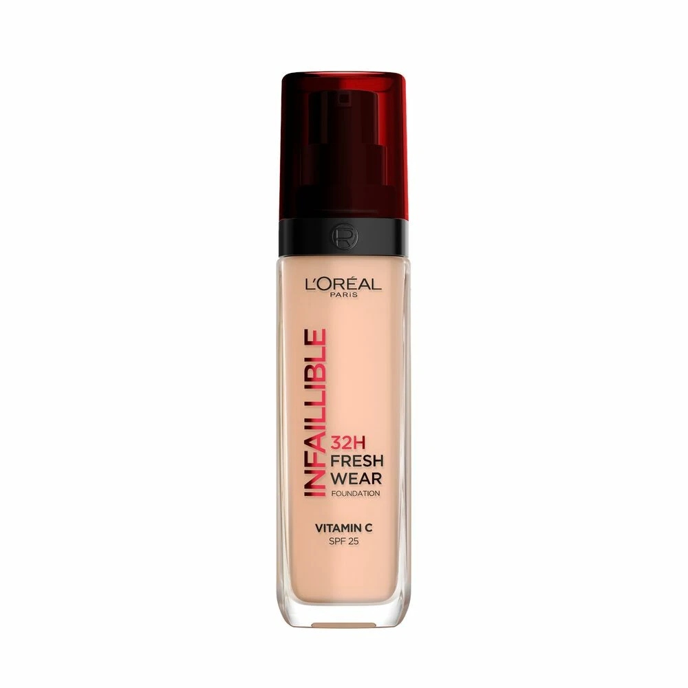 L'Oreal Lu0027Oréal Infallible 24Hr Fresh Wear Foundation 145 Beige Rose 3 L'Oreal Lu0027Oréal Infallible 24Hr Fresh Wear Foundation 145 Beige Rose