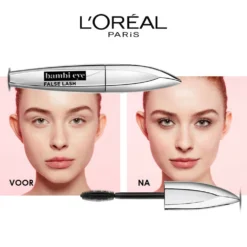 L'Oreal Lu0027Oréal Bambi Eye By False Lash Volume Mascara Zwart -Vitaal Glam Verkoopwinkel 996993 4